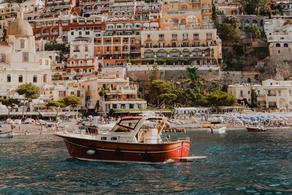 Positano & Amalfi small group by boat (Max 12 pax)