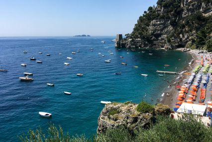 Positano small group cruise